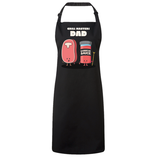 Grill Master: Dad Bib Apron